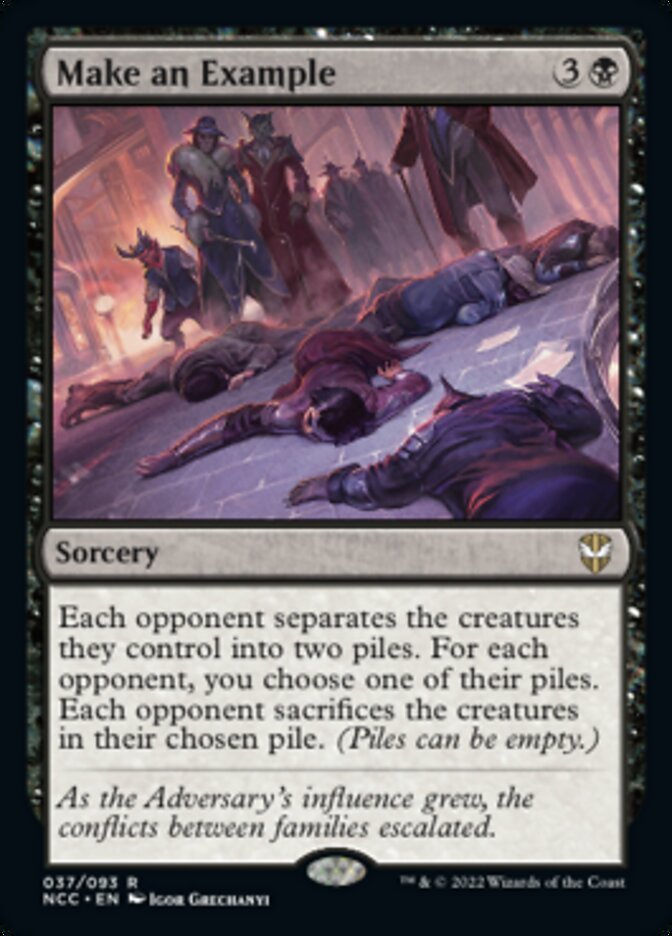 Make an Example [Streets of New Capenna Commander] | Gate City Games LLC