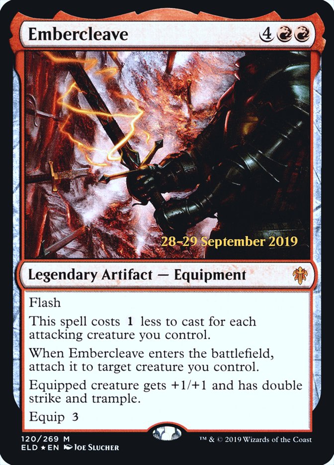 Embercleave  [Throne of Eldraine Prerelease Promos] | Gate City Games LLC