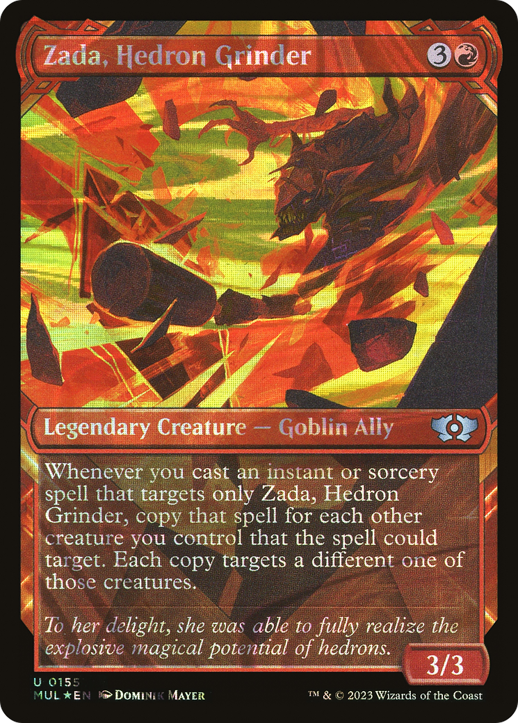 Zada, Hedron Grinder (Halo Foil) [Multiverse Legends] | Gate City Games LLC