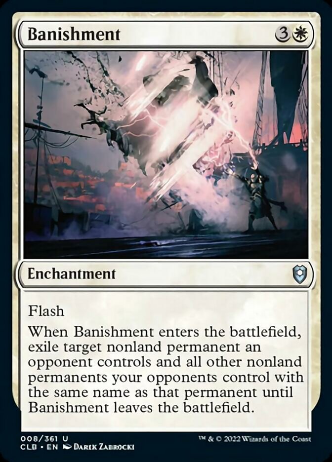 Banishment [Commander Legends: Battle for Baldur's Gate] | Gate City Games LLC