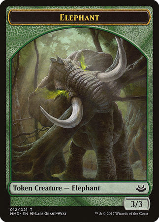 Elephant Token [Modern Masters 2017 Tokens] | Gate City Games LLC