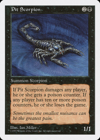 Pit Scorpion [Fifth Edition] | Gate City Games LLC