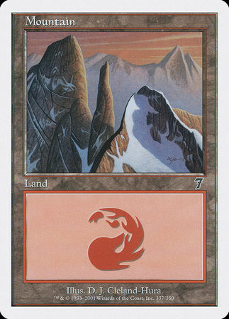 Mountain (337) [Seventh Edition] | Gate City Games LLC