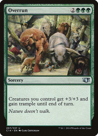 Overrun [Commander 2014] | Gate City Games LLC