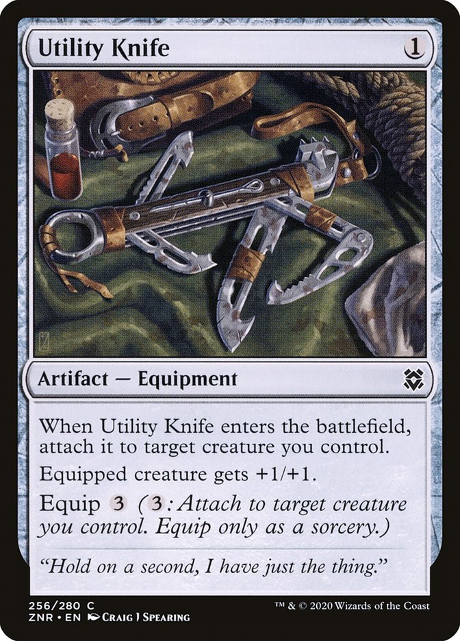 Utility Knife [Zendikar Rising] | Gate City Games LLC