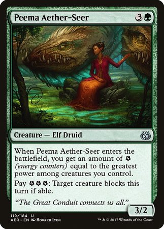 Peema Aether-Seer [Aether Revolt] | Gate City Games LLC