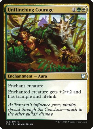 Unflinching Courage [Commander 2018] | Gate City Games LLC