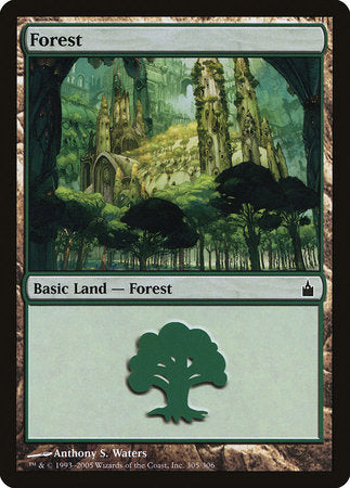 Forest (305) [Ravnica: City of Guilds] | Gate City Games LLC