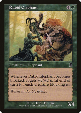 Rabid Elephant [Odyssey] | Gate City Games LLC