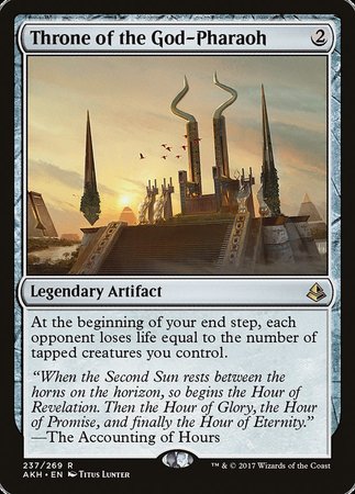 Throne of the God-Pharaoh [Amonkhet] | Gate City Games LLC
