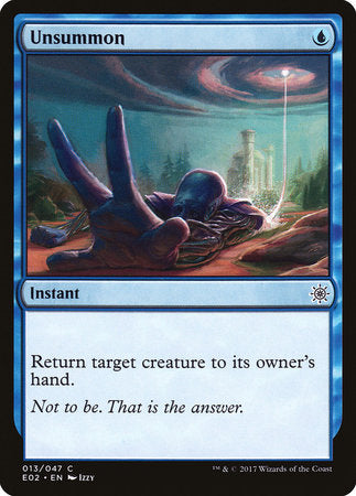 Unsummon [Explorers of Ixalan] | Gate City Games LLC