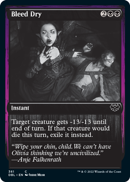 Bleed Dry [Innistrad: Double Feature] | Gate City Games LLC