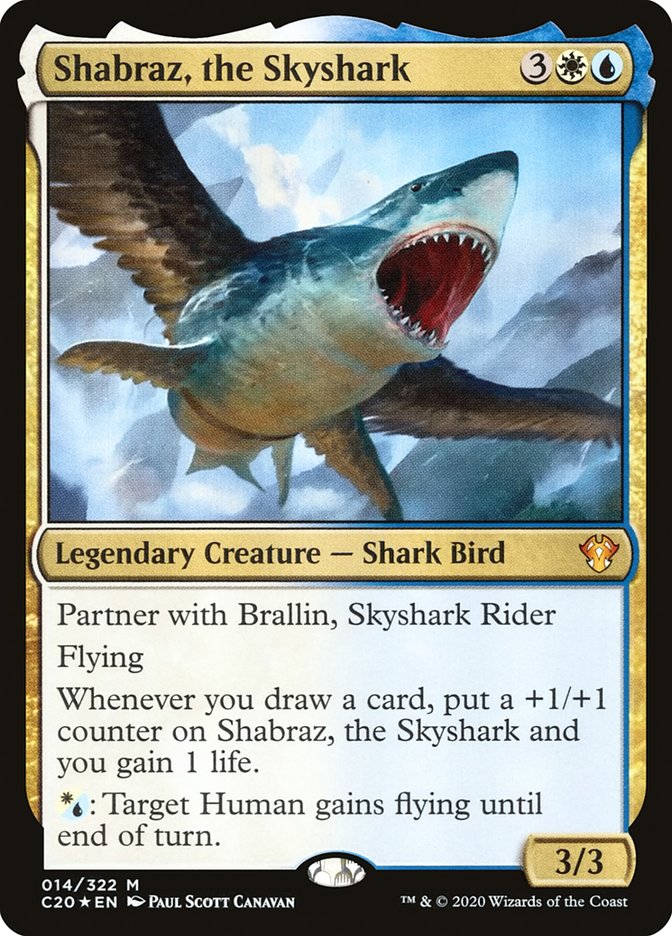 Shabraz, the Skyshark [Commander 2020] | Gate City Games LLC