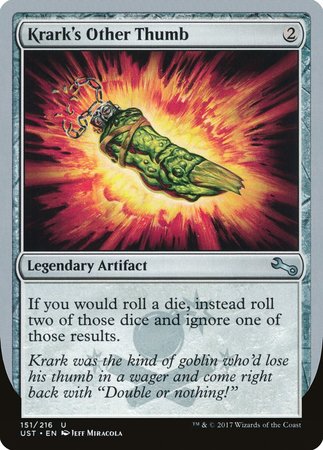Krark's Other Thumb [Unstable] | Gate City Games LLC