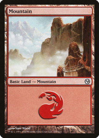 Mountain (109) [Duels of the Planeswalkers] | Gate City Games LLC