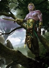 Tyvar Kell Art Card [Kaldheim: Art Series] | Gate City Games LLC