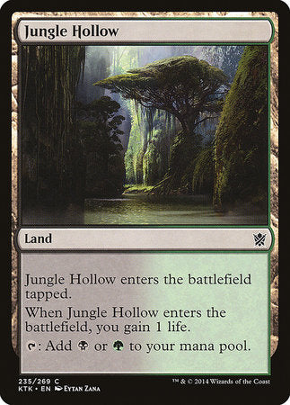 Jungle Hollow [Khans of Tarkir] | Gate City Games LLC
