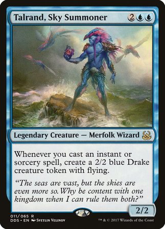 Talrand, Sky Summoner [Duel Decks: Mind vs. Might] | Gate City Games LLC