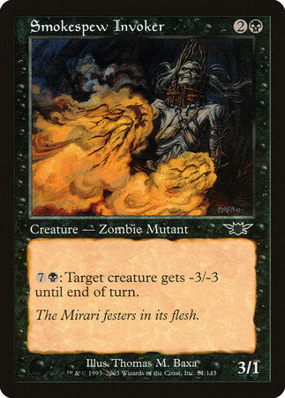 Smokespew Invoker [Legions] | Gate City Games LLC