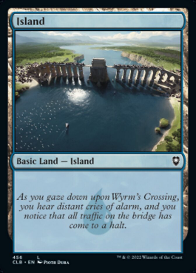 Island (456) [Commander Legends: Battle for Baldur's Gate] | Gate City Games LLC