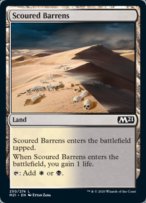 Scoured Barrens [Core Set 2021] | Gate City Games LLC