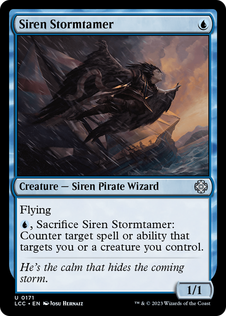 Siren Stormtamer [The Lost Caverns of Ixalan Commander] | Gate City Games LLC