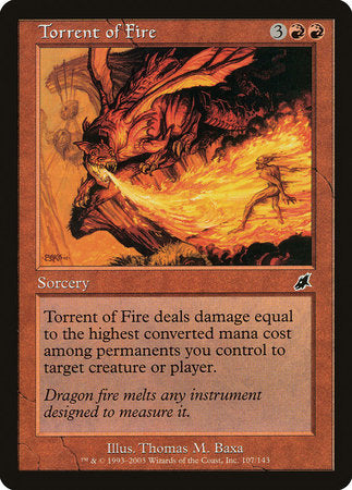 Torrent of Fire [Scourge] | Gate City Games LLC