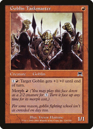 Goblin Taskmaster [Onslaught] | Gate City Games LLC