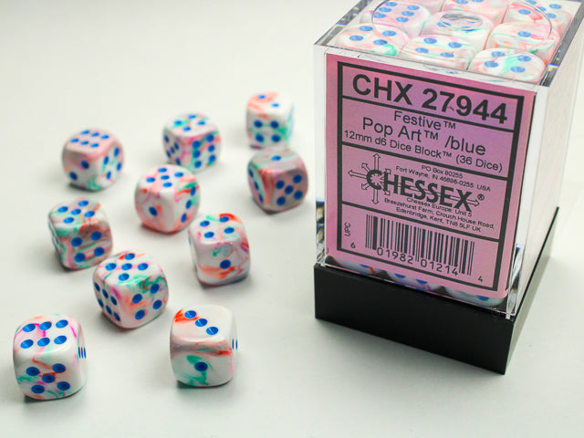 Chessex Gemini 12mm Dice Block | Gate City Games LLC