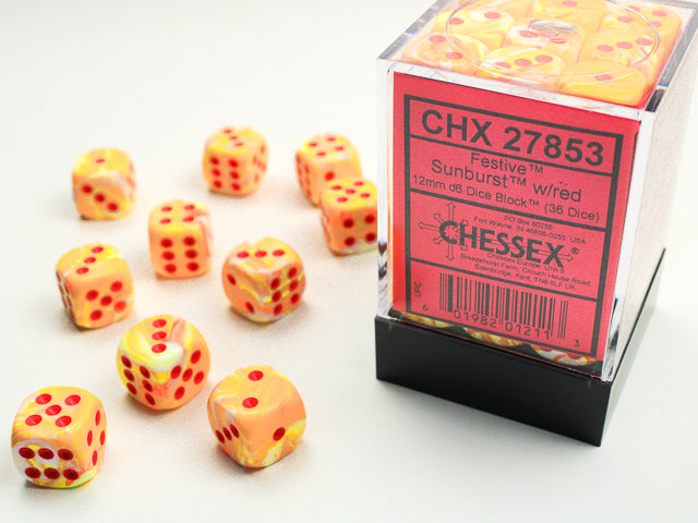 Chessex Gemini 12mm Dice Block | Gate City Games LLC