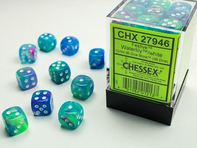 Chessex Gemini 12mm Dice Block | Gate City Games LLC