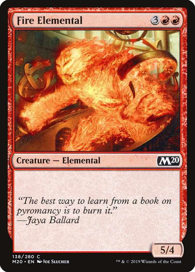 Fire Elemental [Core Set 2020] | Gate City Games LLC