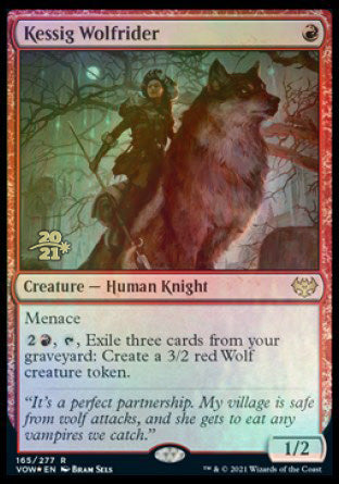 Kessig Wolfrider [Innistrad: Crimson Vow Prerelease Promos] | Gate City Games LLC