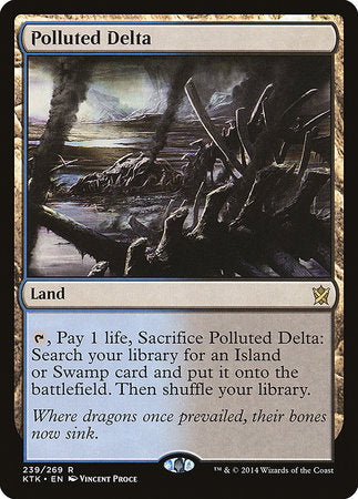 Polluted Delta [Khans of Tarkir] | Gate City Games LLC