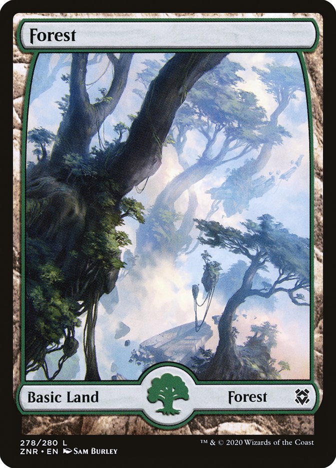 Forest (278) [Zendikar Rising] | Gate City Games LLC