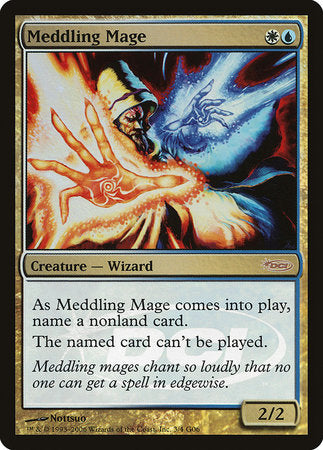 Meddling Mage [Judge Gift Cards 2006] | Gate City Games LLC