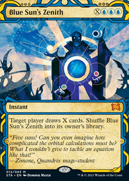 Blue Sun's Zenith (Etched Foil) [Strixhaven Mystical Archive] | Gate City Games LLC
