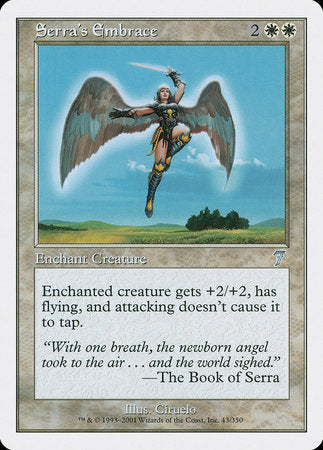 Serra's Embrace [Seventh Edition] | Gate City Games LLC