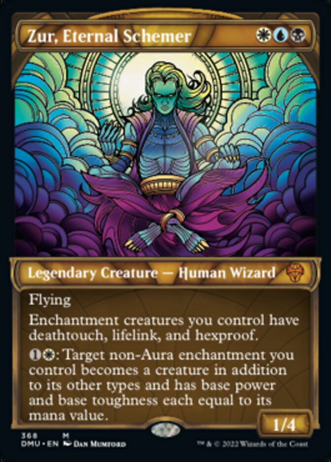 Zur, Eternal Schemer (Showcase Textured) [Dominaria United] | Gate City Games LLC