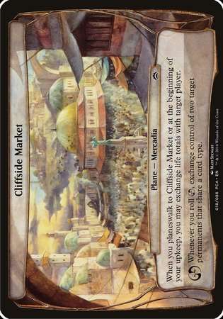 Cliffside Market (Planechase Anthology) [Planechase Anthology Planes] | Gate City Games LLC