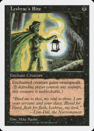 Leshrac's Rite [Fifth Edition] | Gate City Games LLC