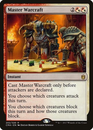 Master Warcraft [Commander Anthology] | Gate City Games LLC