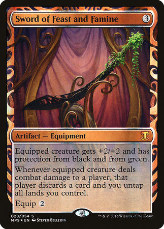 Sword of Feast and Famine [Kaladesh Inventions] | Gate City Games LLC