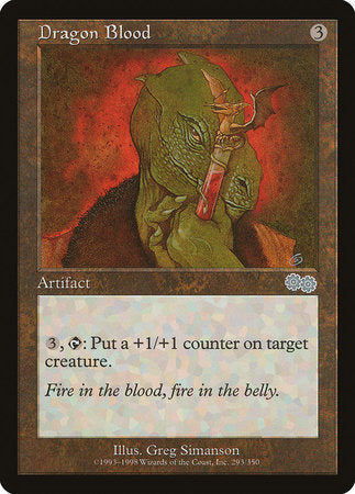 Dragon Blood [Urza's Saga] | Gate City Games LLC
