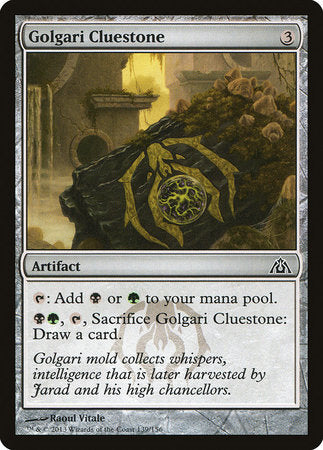 Golgari Cluestone [Dragon's Maze] | Gate City Games LLC