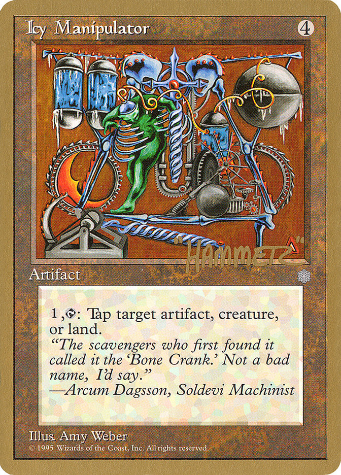 Icy Manipulator (Shawn "Hammer" Regnier) [Pro Tour Collector Set] | Gate City Games LLC