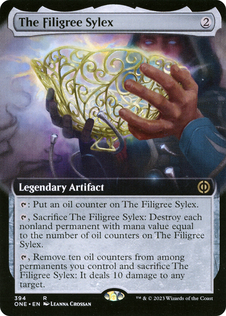 The Filigree Sylex (Extended Art) [Phyrexia: All Will Be One] | Gate City Games LLC