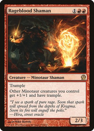 Rageblood Shaman [Theros] | Gate City Games LLC