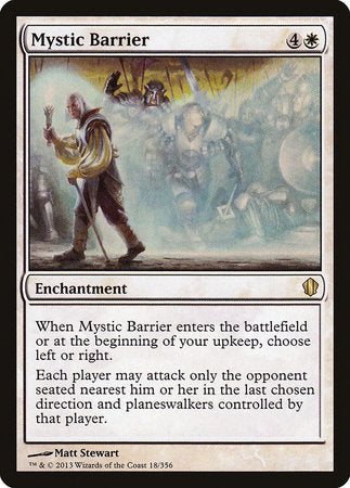 Mystic Barrier [Commander 2013] | Gate City Games LLC