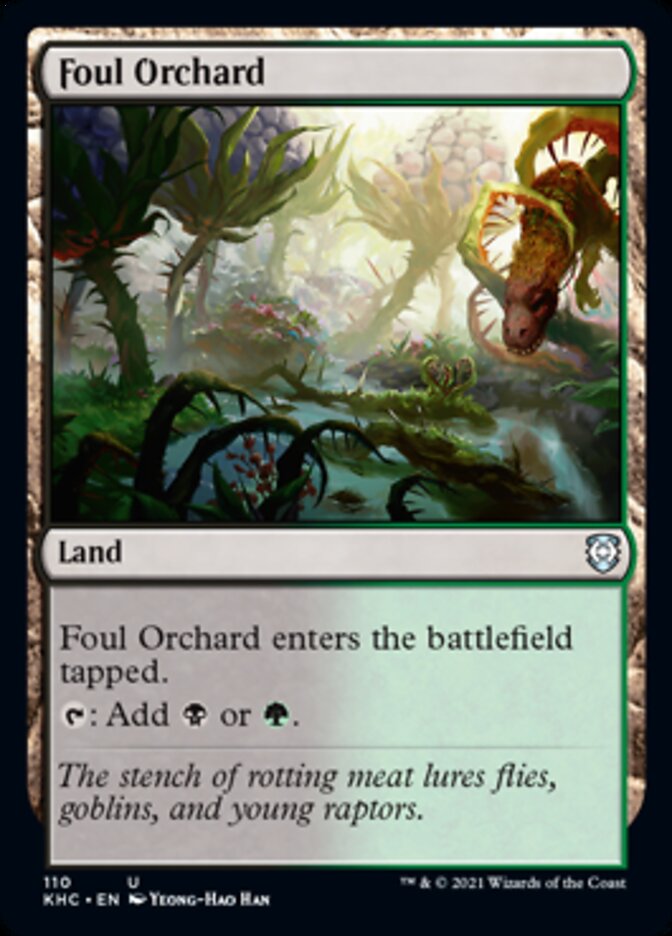 Foul Orchard [Kaldheim Commander] | Gate City Games LLC
